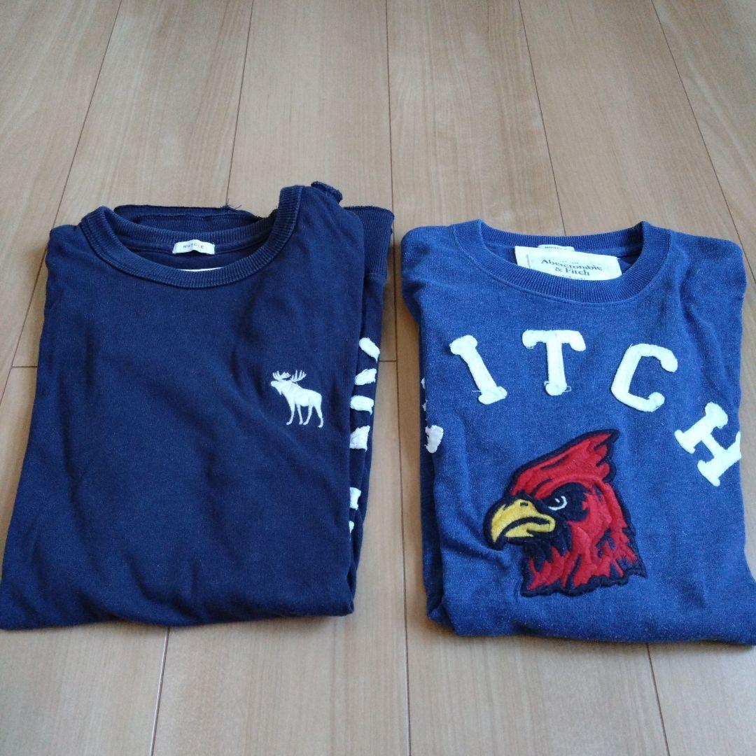 オマケ付き 今の時期にピッタリ 古き良き時代のアバクロ ロンT 7枚セット