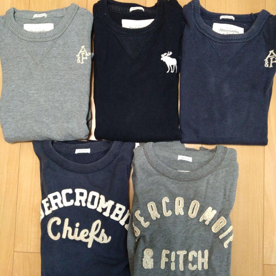 オマケ付き 今の時期にピッタリ 古き良き時代のアバクロ ロンT 7枚セット