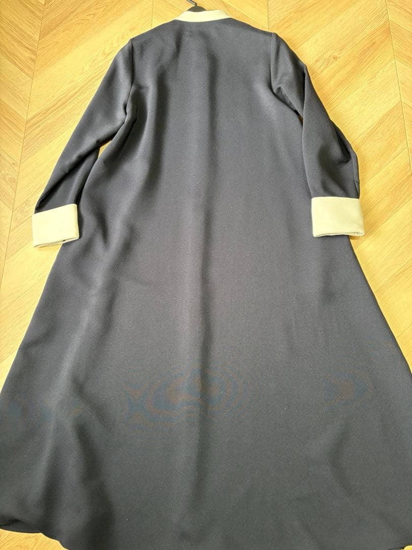 SHIPS any ダブルクロス Aライン シャツワンピース