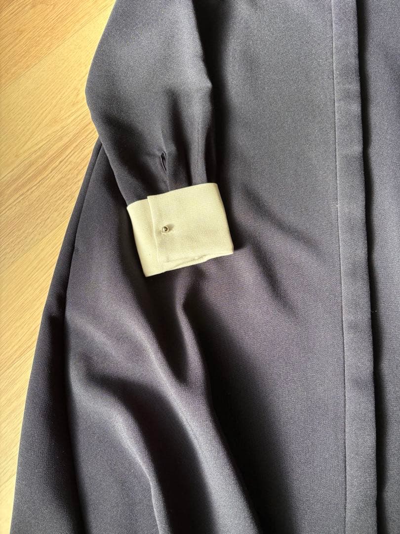 SHIPS any ダブルクロス Aライン シャツワンピース