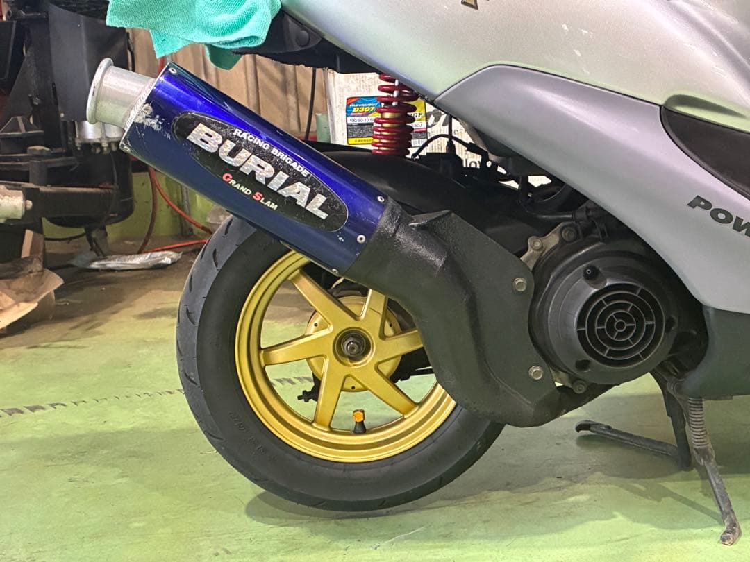 ベリアル　グランドスラム　青　ライブディオ　AF34.35 ZX SR