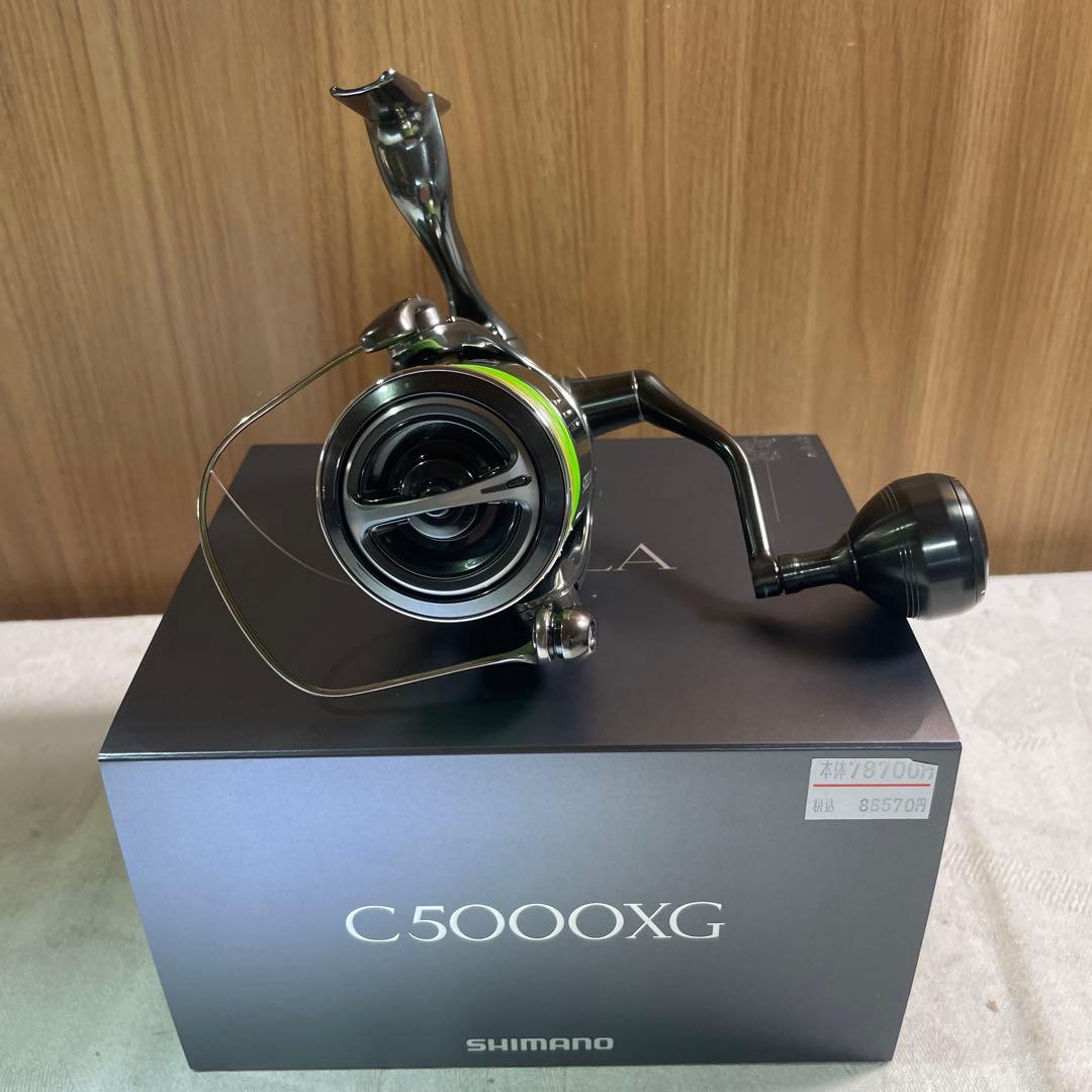 極美品 SHIMANO 22 STELLA C5000XG新品PEライン付シマノ