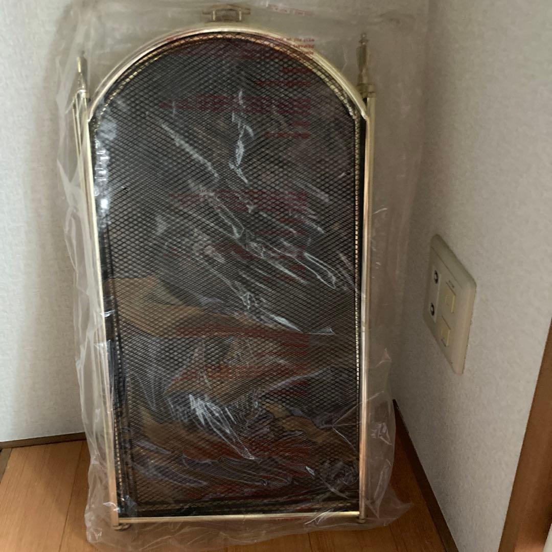未使用　暖炉カバー