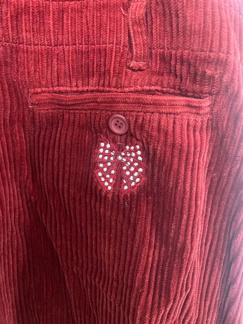 ketty コーデュロイジャンパースカート　赤　ピンクハウス