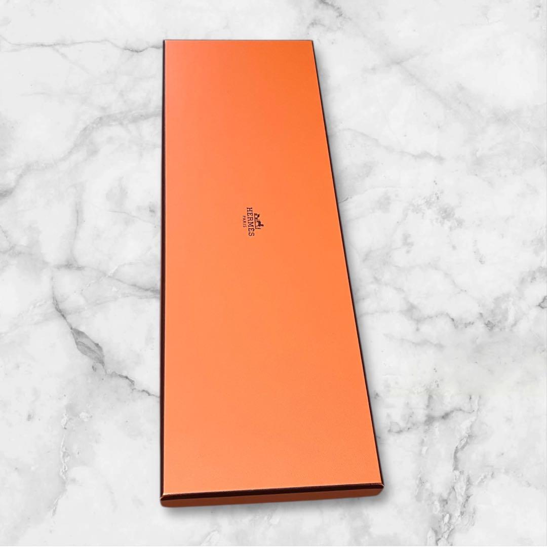 HERMES エルメス　ネクタイ　タータンチェック　箱付き　フリンジ