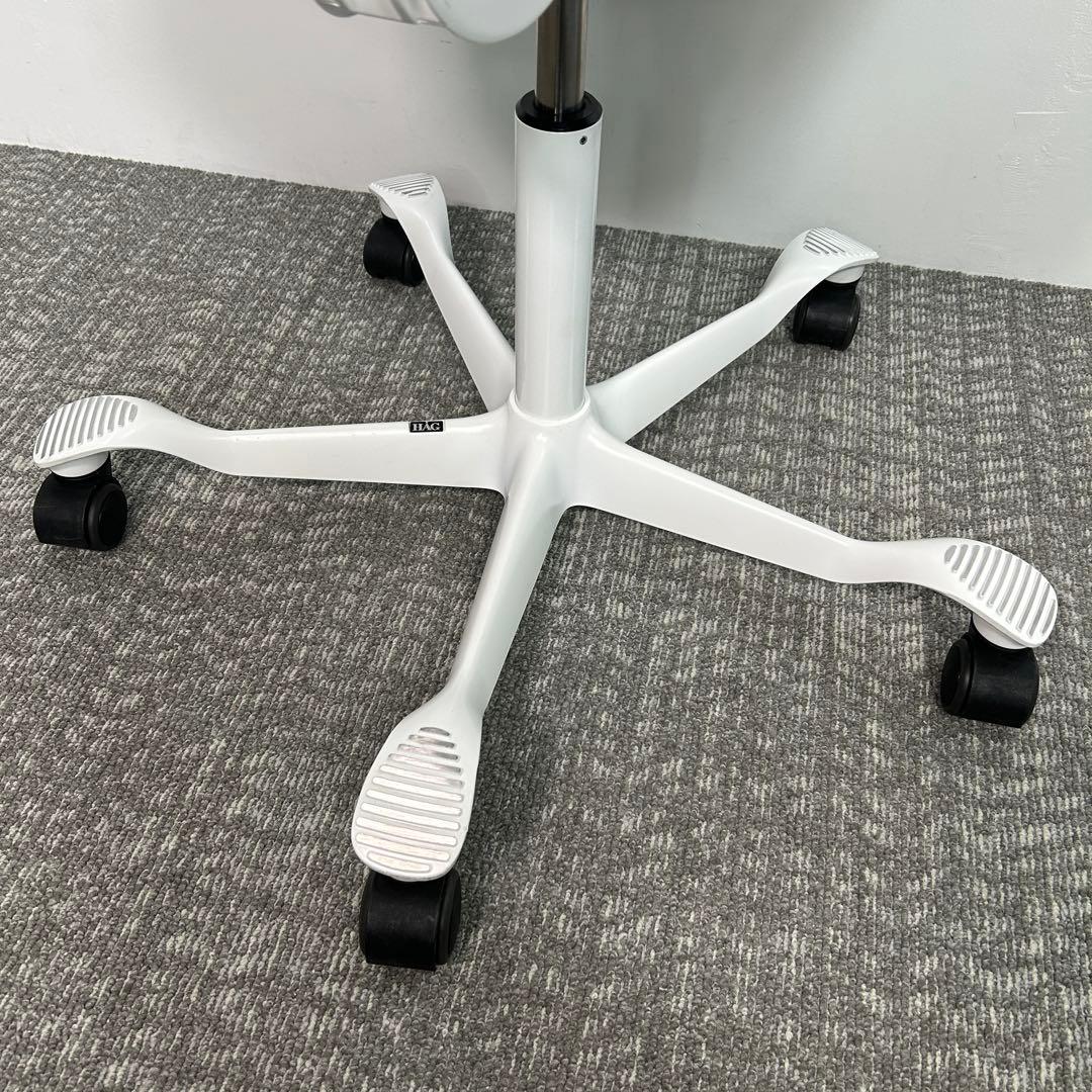 【H】オフィスチェア HAG Capisco ホーグ カピスコ 布張 グレー