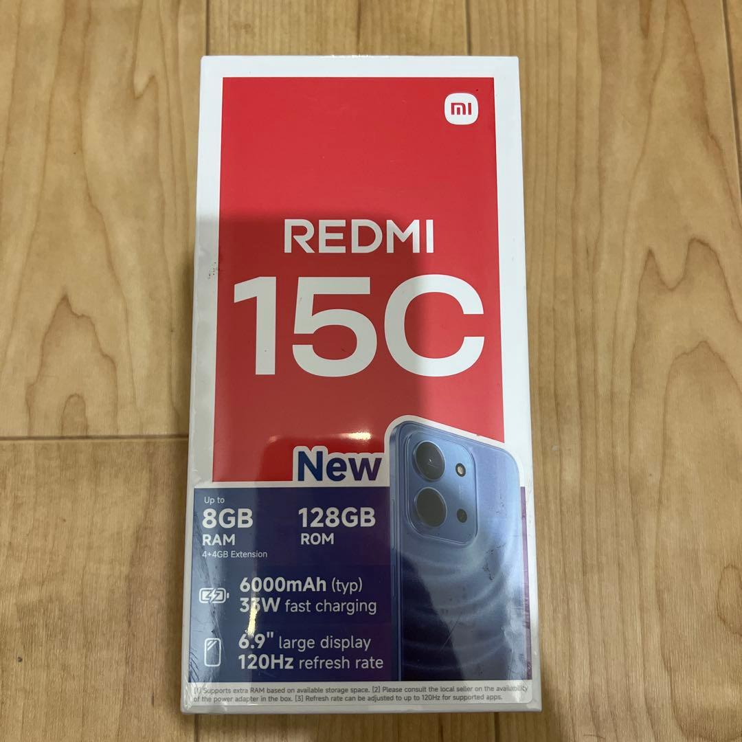 Redmi 15C 4GB RAM 128GB ROM ミッドナイトブラック