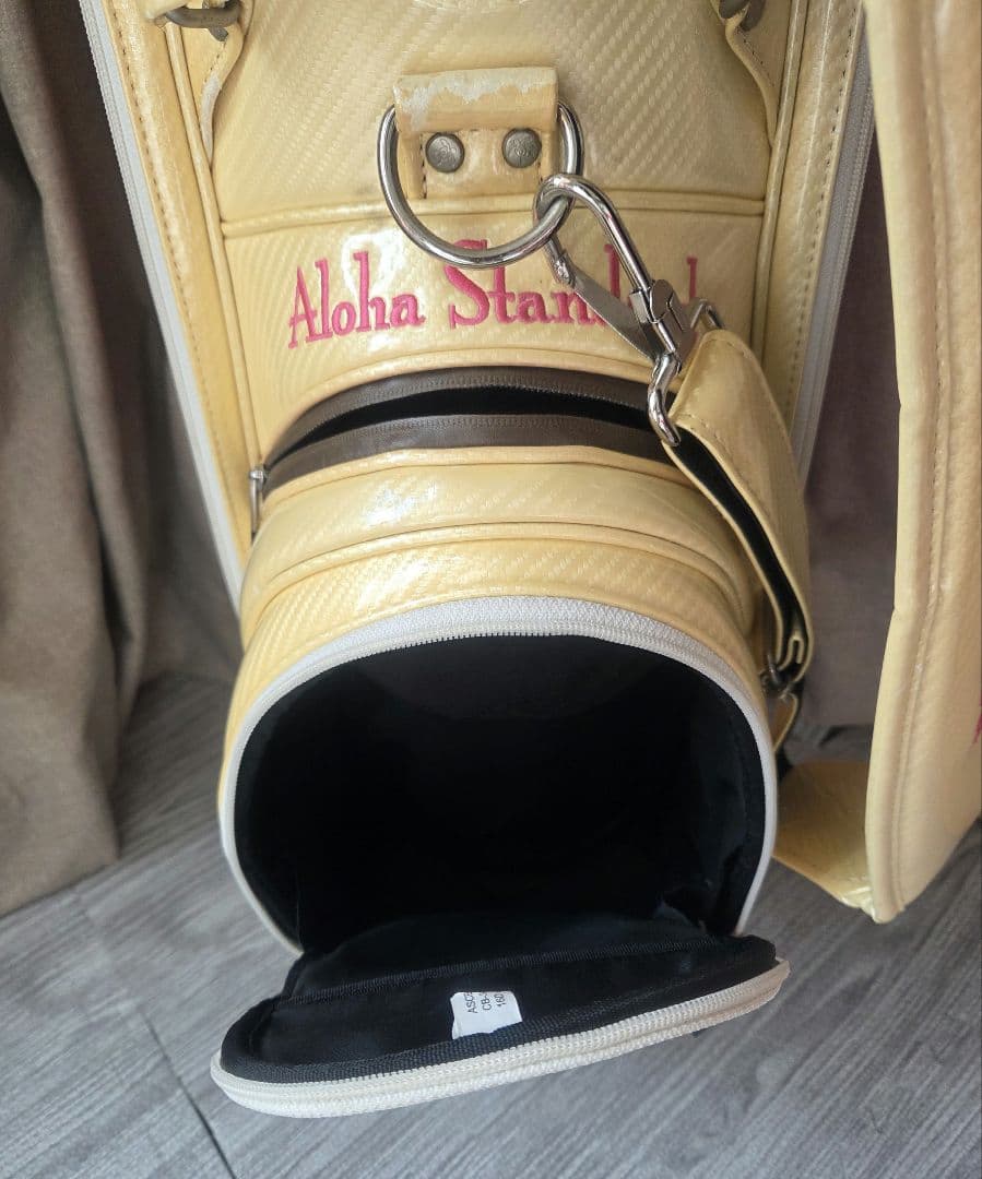 Aloha Standard ゴルフバッグ・キャディバッグ　レディース　ピンク
