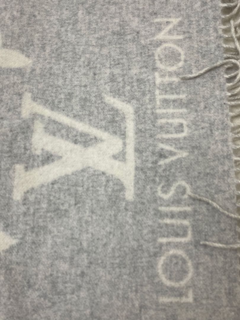 3-3272 ルイ・ヴィトンのエシャルプ・レイキャビック、カシミヤマフラー