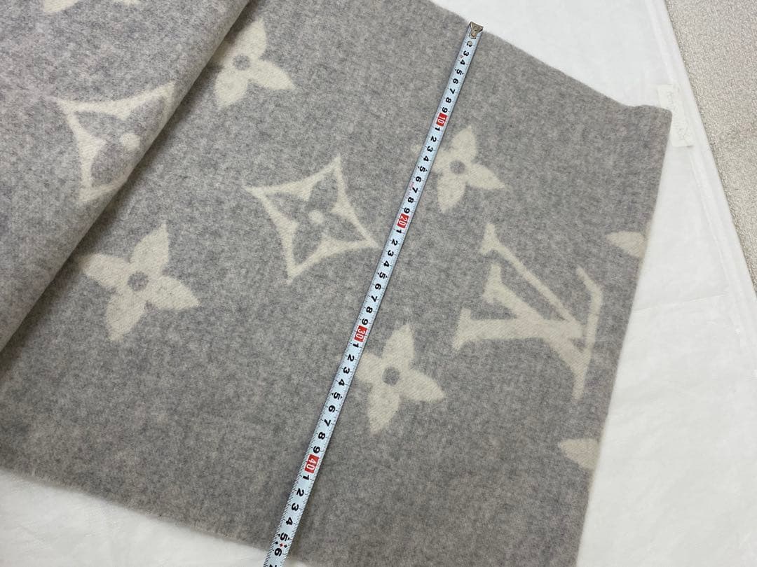 3-3272 ルイ・ヴィトンのエシャルプ・レイキャビック、カシミヤマフラー