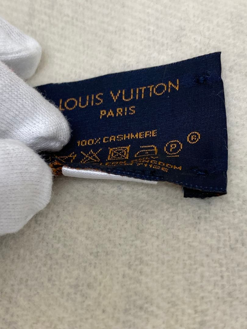 3-3272 ルイ・ヴィトンのエシャルプ・レイキャビック、カシミヤマフラー