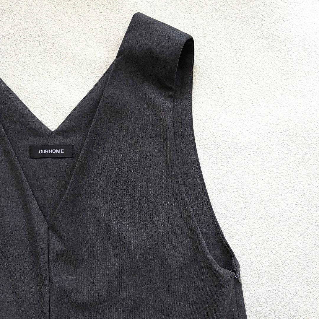 美品 OUR アワーホーム ゆったり シルエットの オールインワン