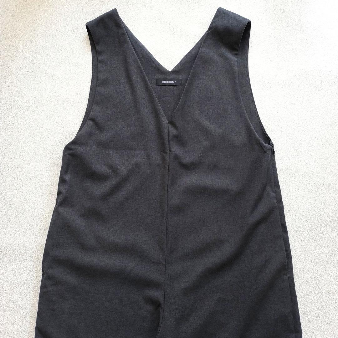 美品 OUR アワーホーム ゆったり シルエットの オールインワン