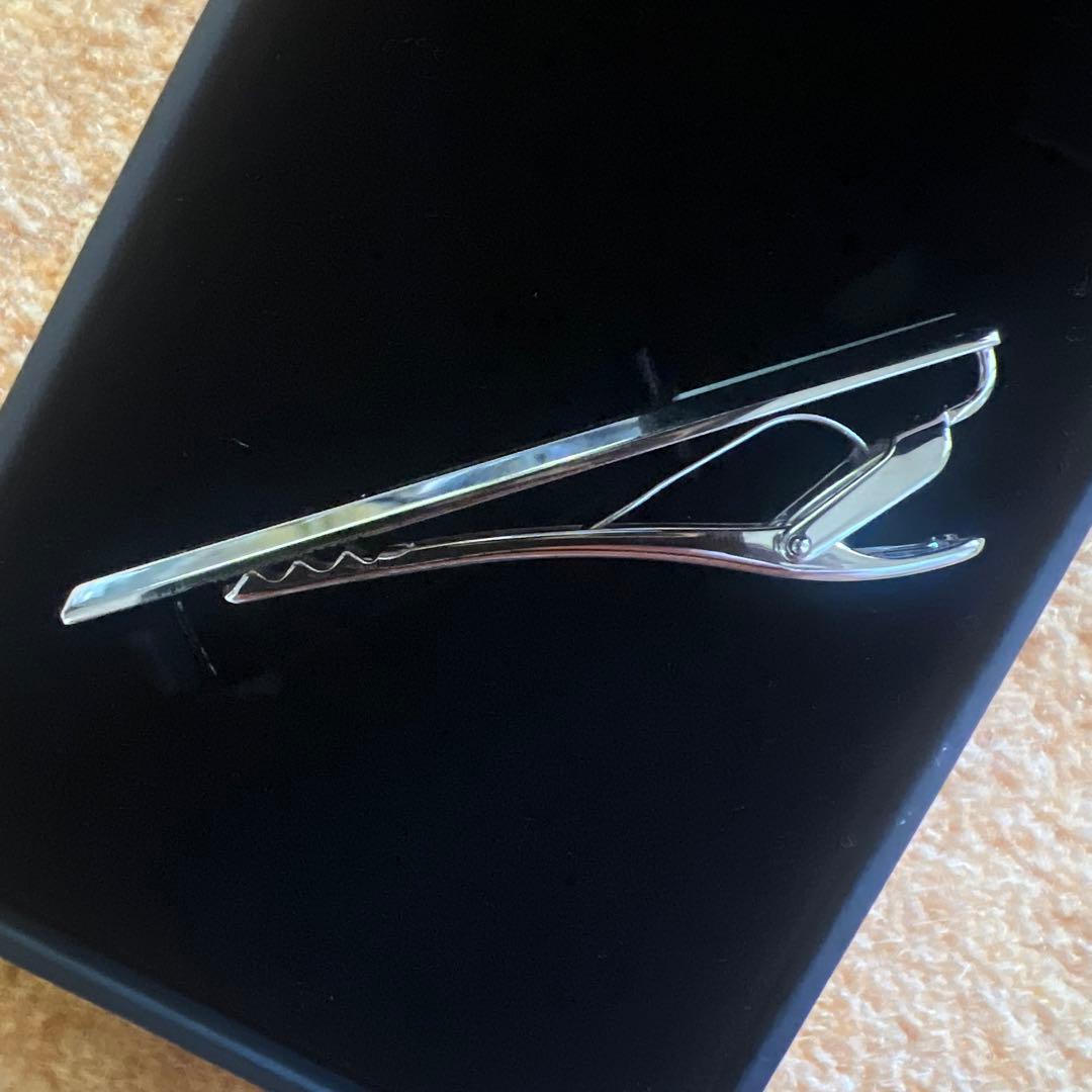 S.T. Dupont シルバー ネクタイピン　エス・テー・デュポン　シェル