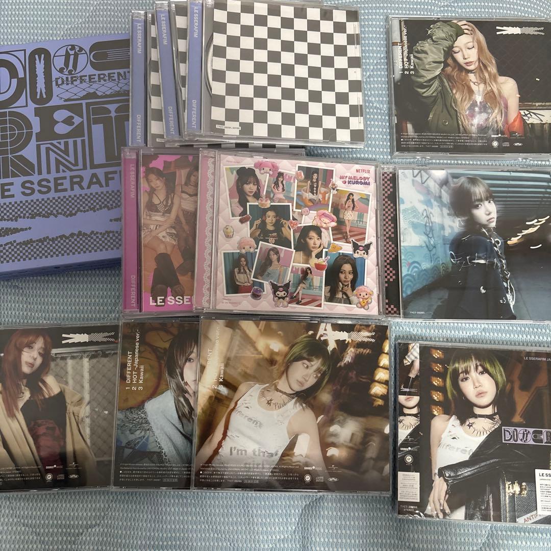Le Sserafimグッズ まとめ売りペンライトCDフォトカードメンバーシップ