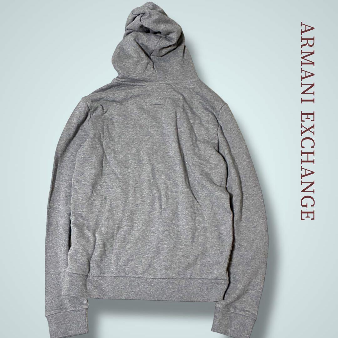 成　未使用 アルマーニエクスチェンジ スウェットジップパーカー M
