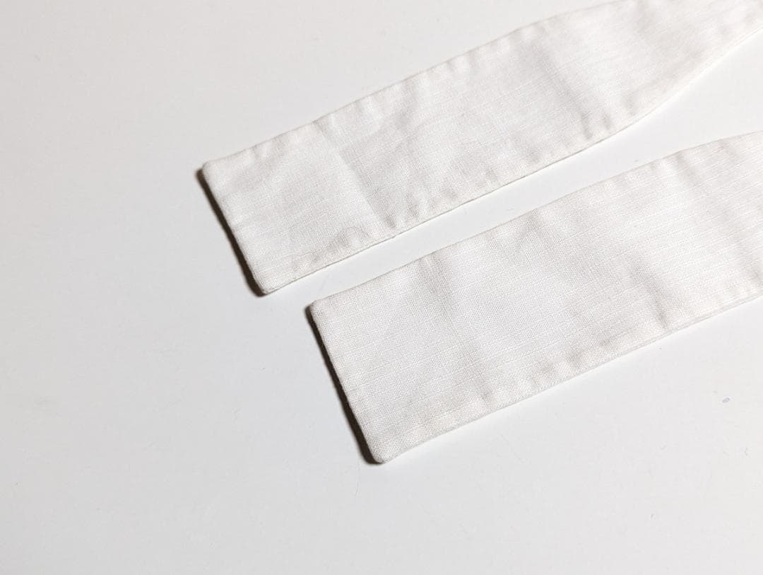 アンティーク ブルックスブラザーズ ホワイトタイ 蝶ネクタイ コットン