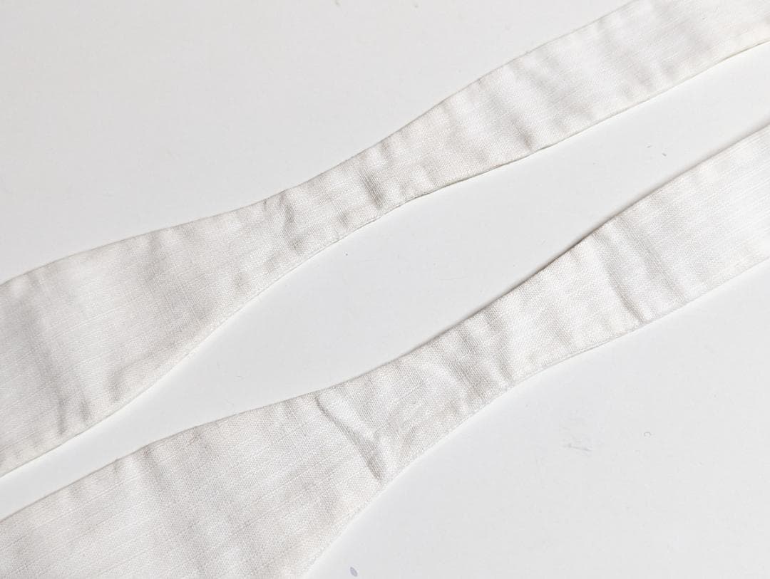 アンティーク ブルックスブラザーズ ホワイトタイ 蝶ネクタイ コットン