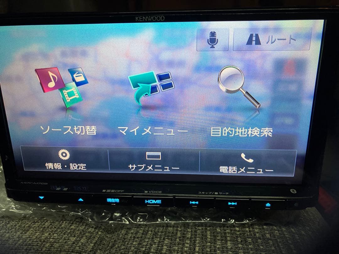 KENWOOD MDV-M705 地図データ2020年版