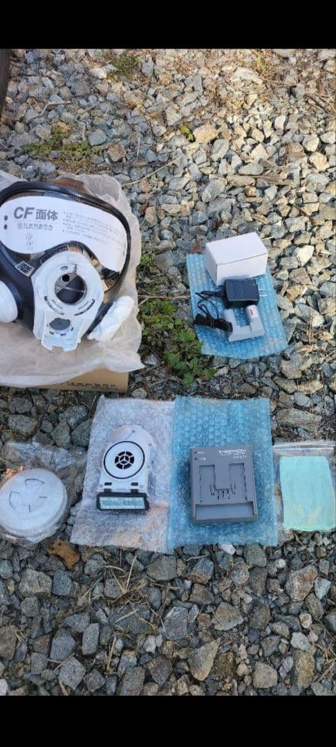 重松電動ファン付き呼吸用保護具