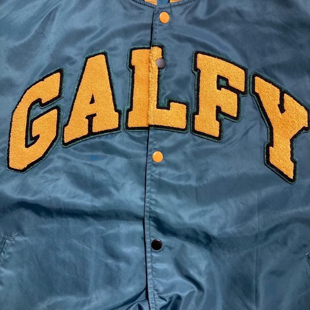 ガルフィー　スタジャン　ナイロン　前後両袖ワッペン　グリーン　大型犬　XL