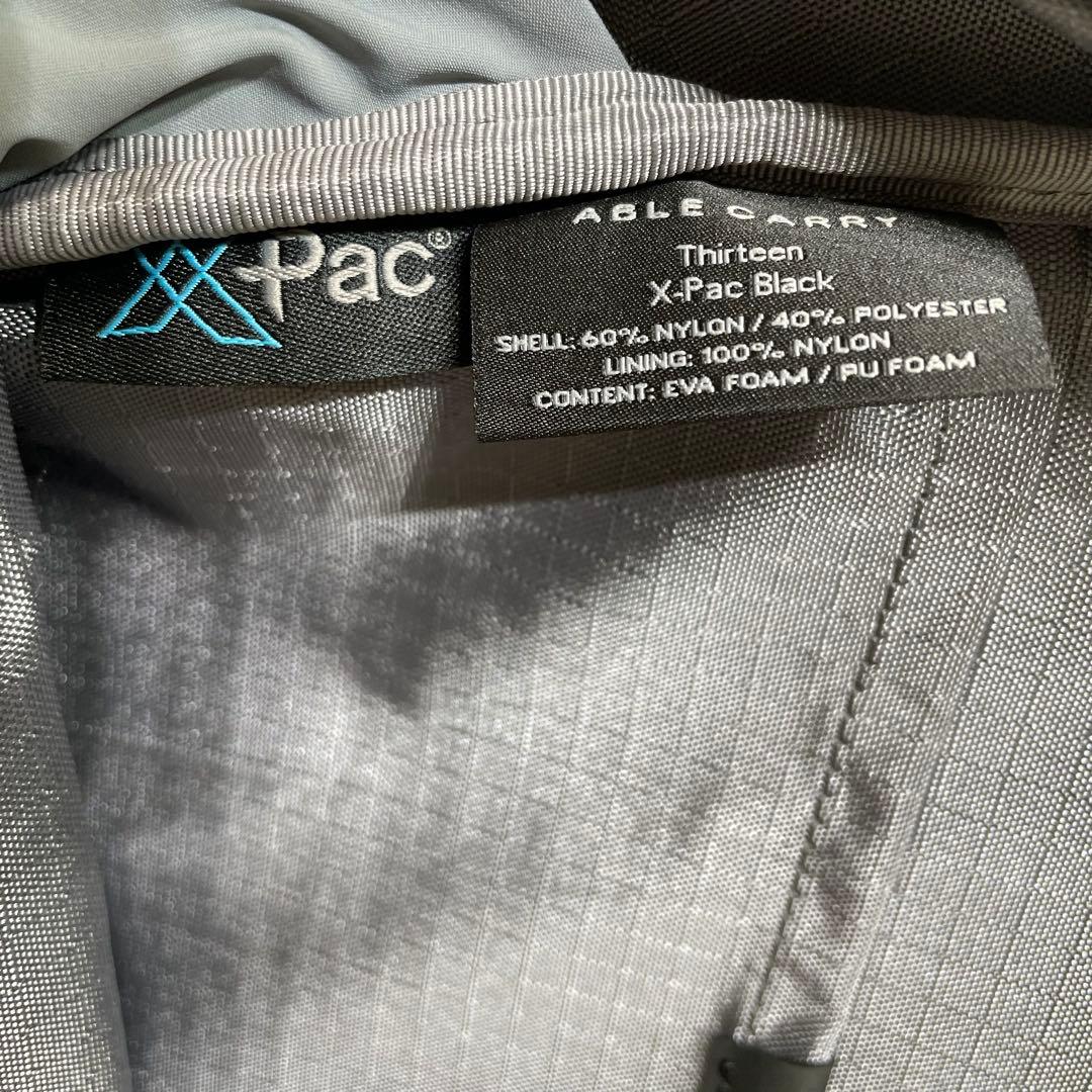 バッグ ABLE CARRY THIRTEEN DAYBAG13L X-PAC