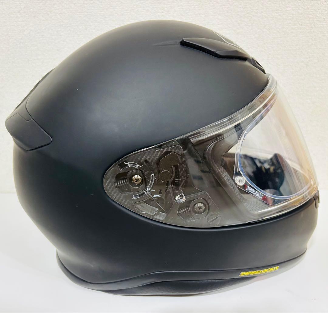 SHOEI フルフェイスヘルメット マットブラック　Z-7 Lサイズ　59cm