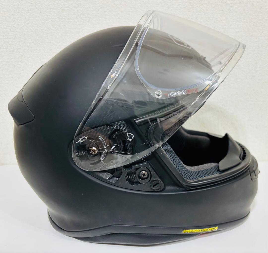 SHOEI フルフェイスヘルメット マットブラック　Z-7 Lサイズ　59cm