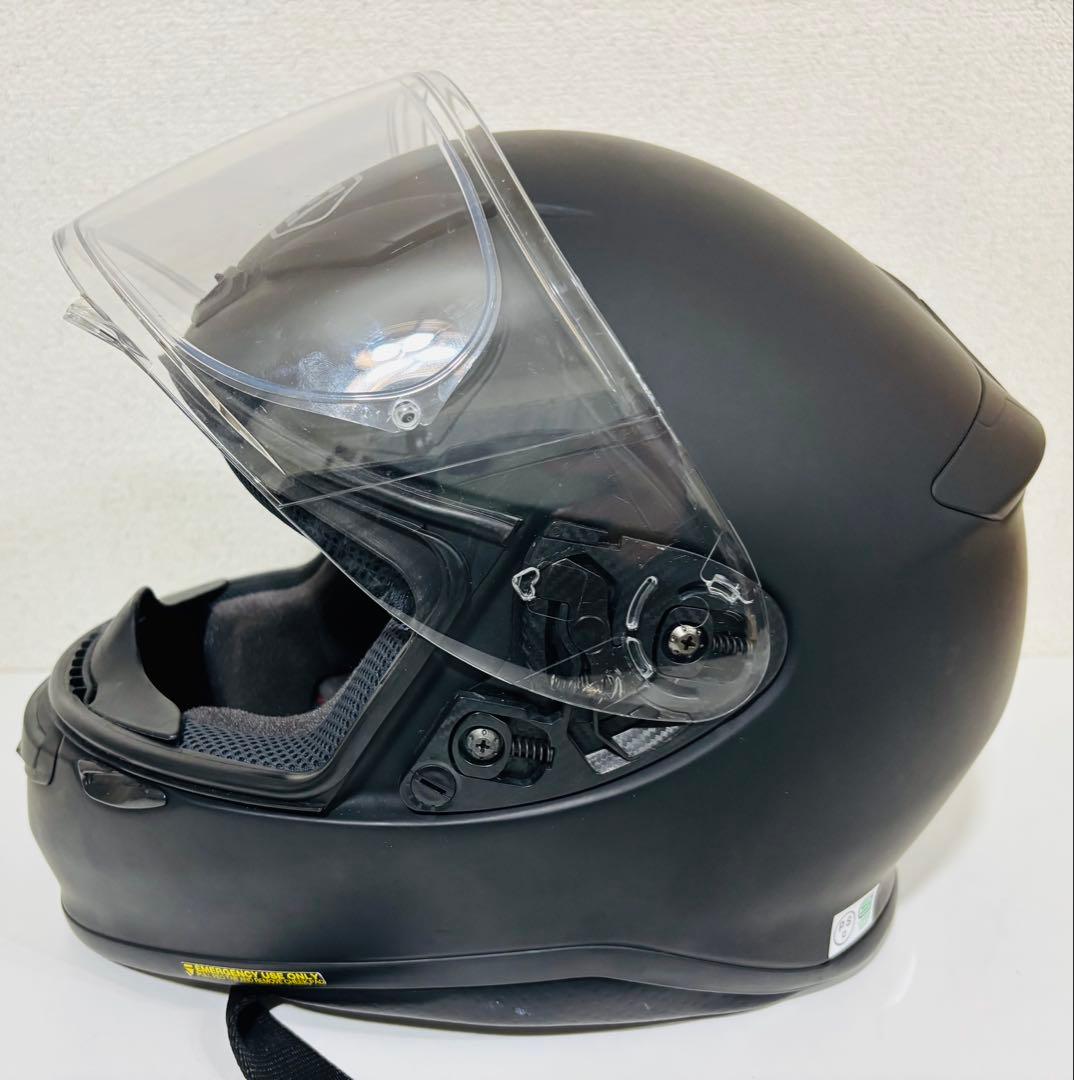SHOEI フルフェイスヘルメット マットブラック　Z-7 Lサイズ　59cm
