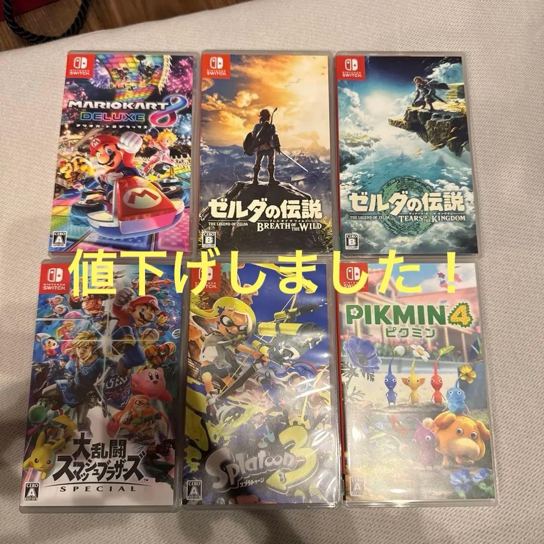 Nintendo Switch人気ソフト6本セット