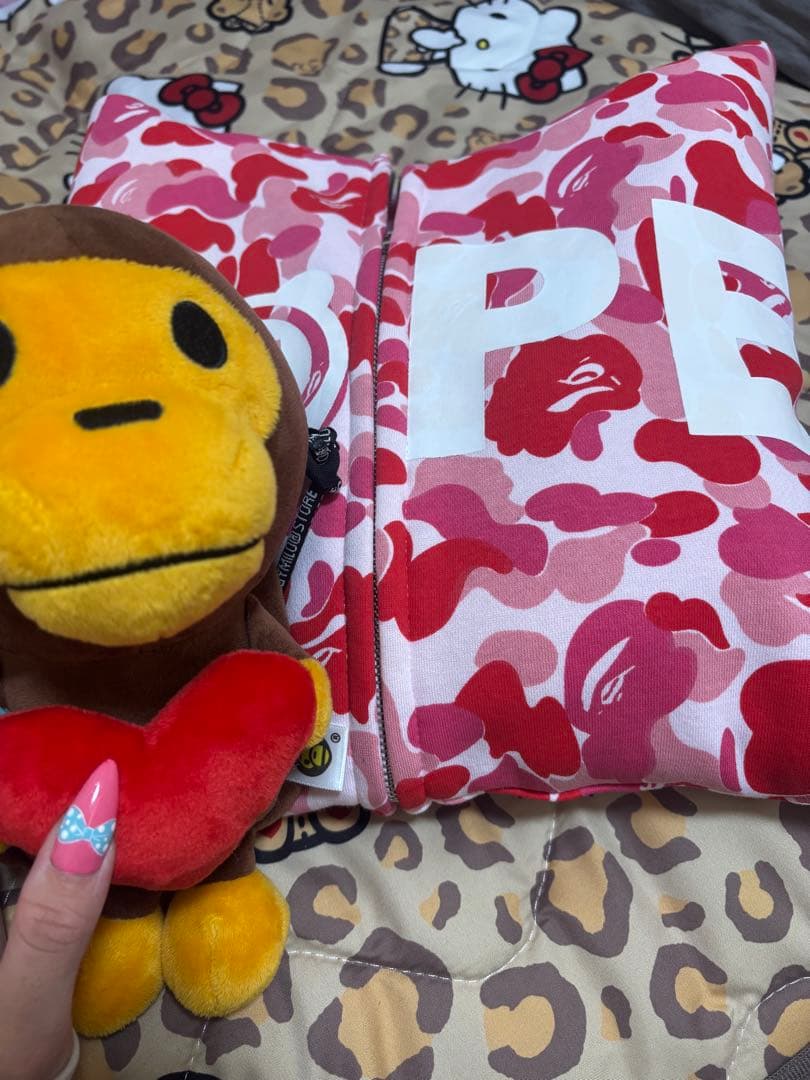 エイプカモフラパーカーマイロくんバッグ