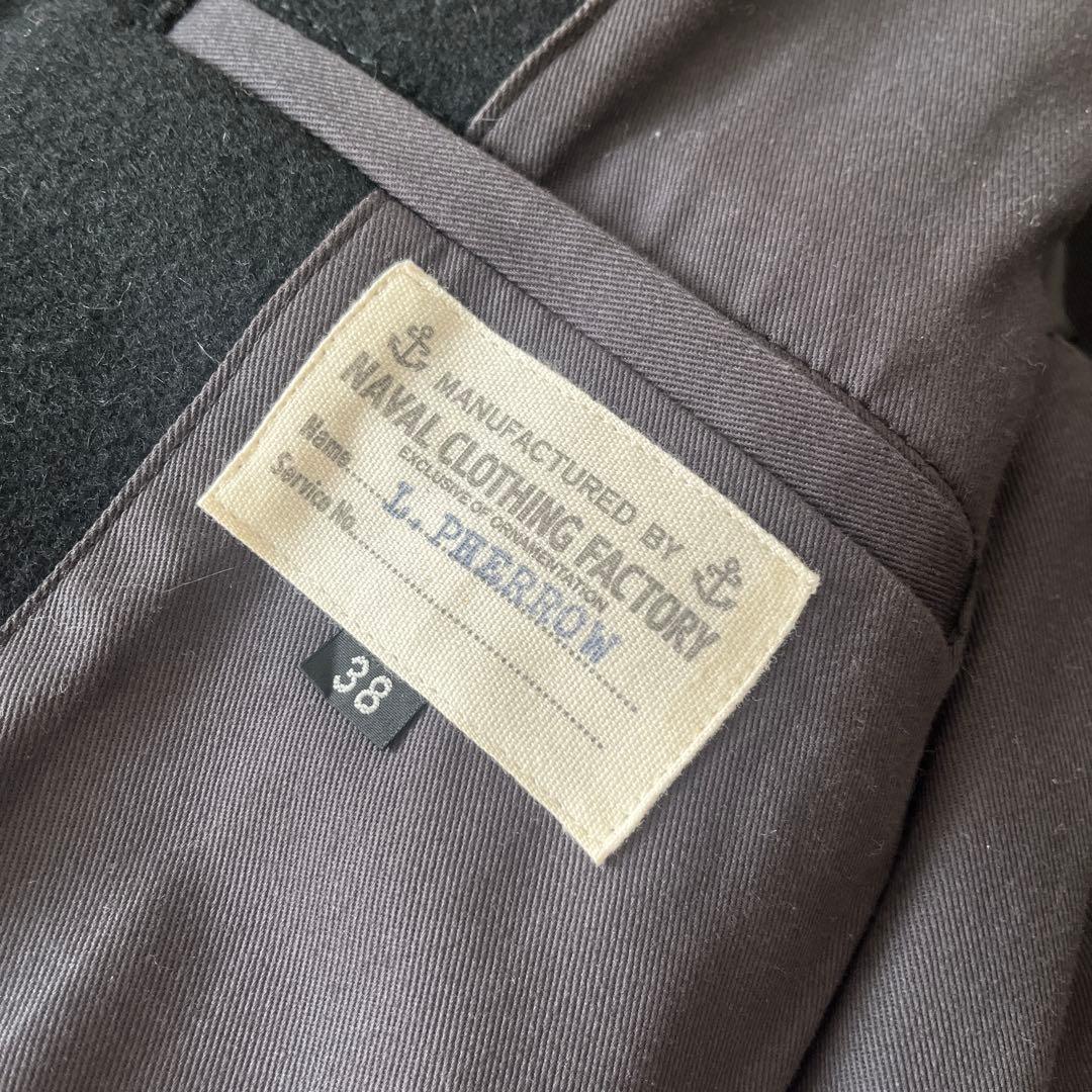 Pherrow's ピーコート Naval フェローズ 10ボタン