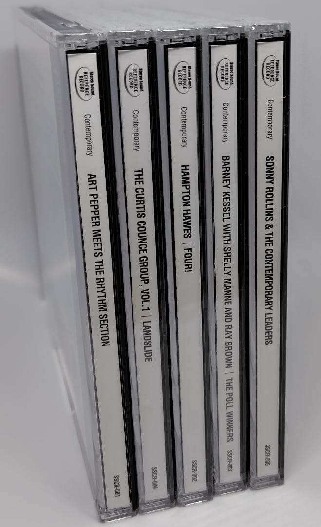 5枚組 コンテンポラリーSACDコレクション ペッパー、ロリンズ、ホーズ他