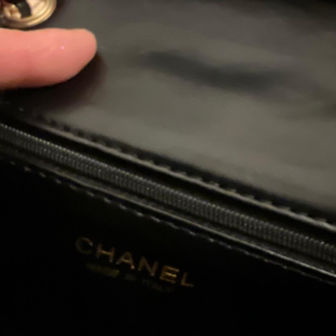 にじほCHANEL ブラック キルティングバッグ　VIPノベルティ
