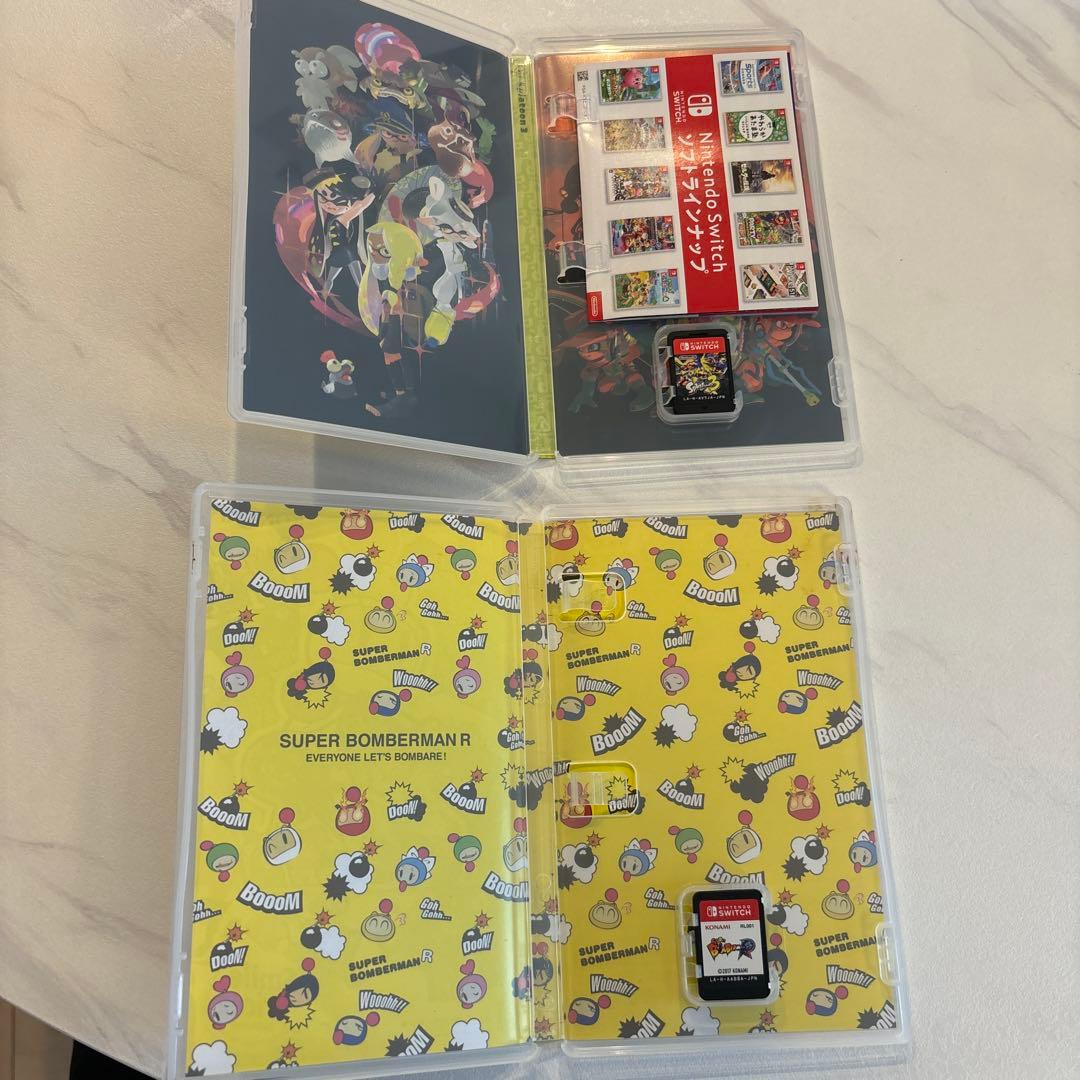 Switch ゲームカセットまとめ売り