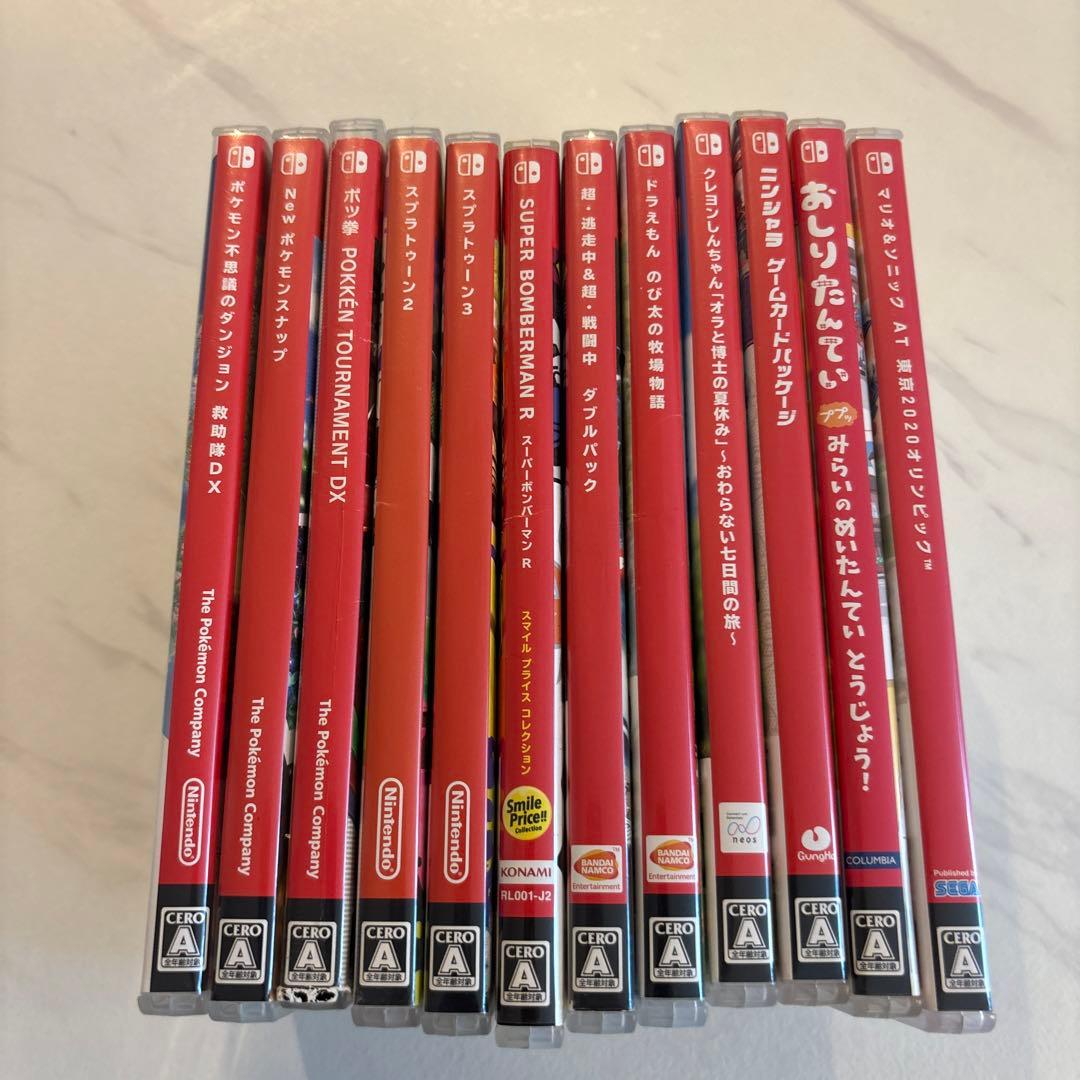 Switch ゲームカセットまとめ売り