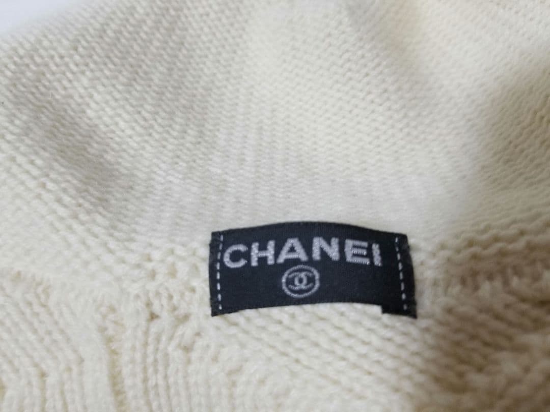 CHANELココマーク・マトラッセ　ニット帽ビーニー美品