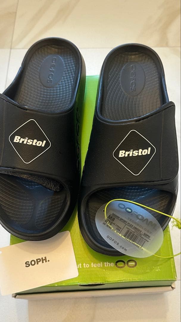 【新品未使用】FCRB OOFOS サンダル　コラボ　ブリストル　27cm