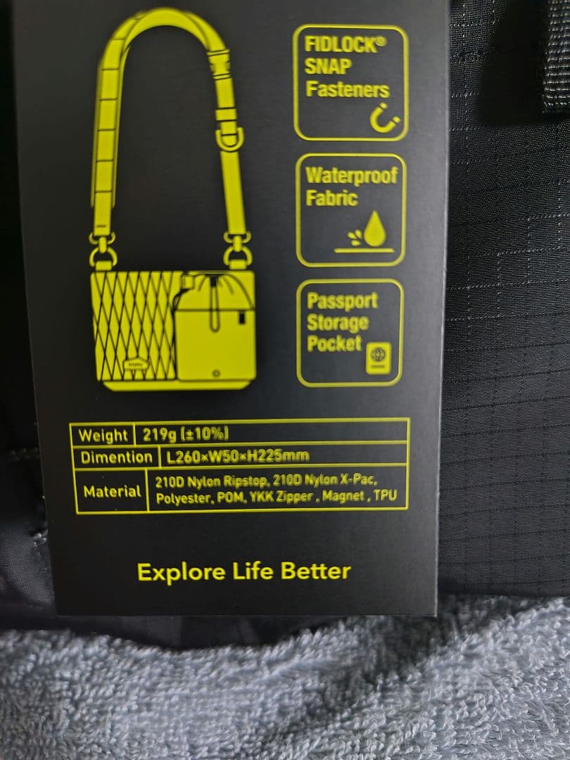 【未使用品】bitplay Black Series 2L サコッシュ