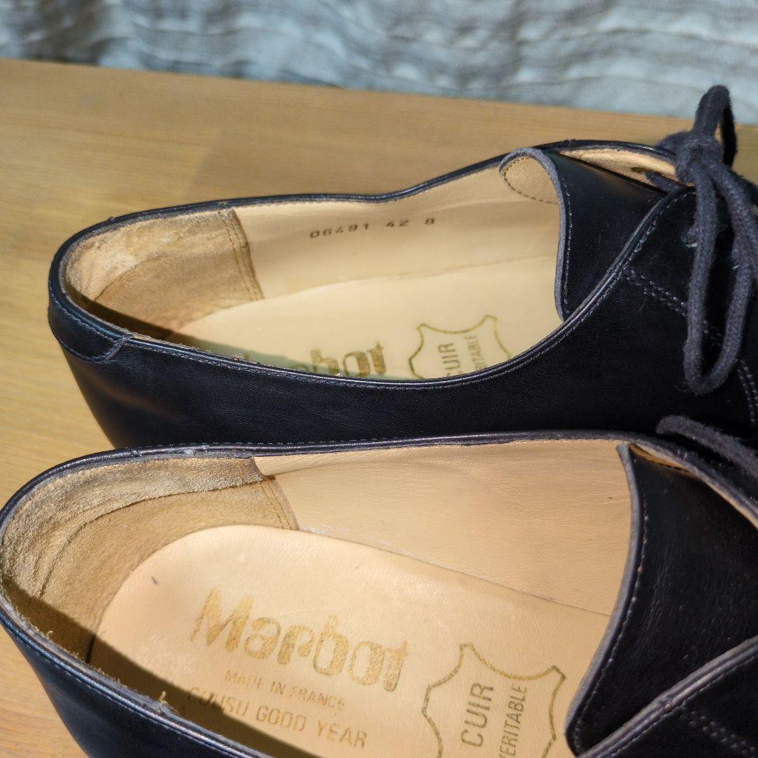 フランス軍　サービスシューズ　オフィサーシューズ　Marbot