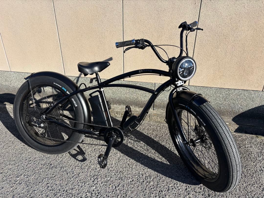 値下げしました RAINBOWビーチクルーザーEL LOCO 電動アシスト自転車