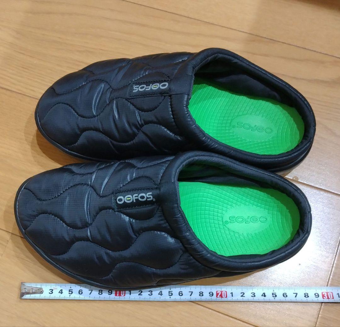 Oofos ウーフォス OOcoozie Thermo Muleブラック 41