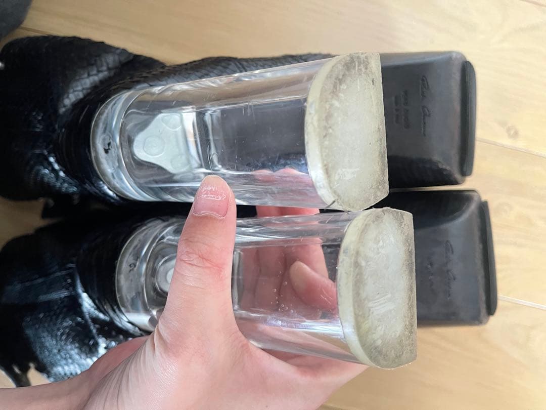 靴 Rick Owens fogpocket beveled platform