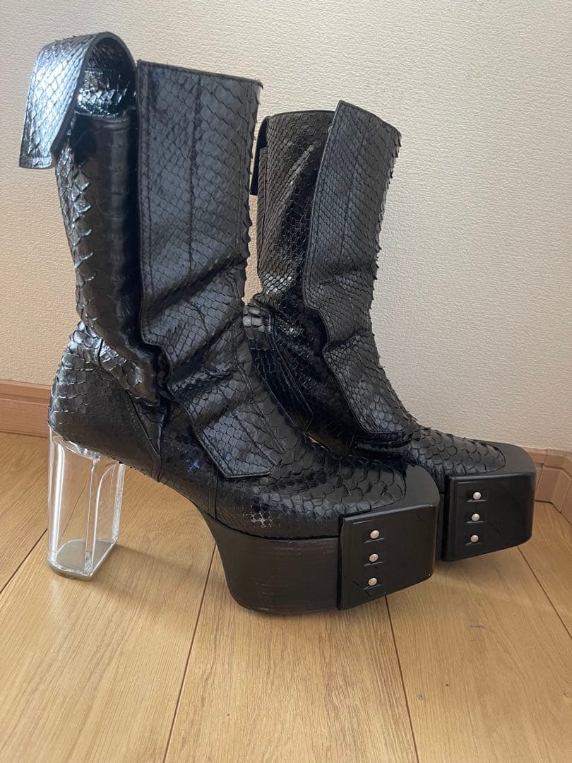 靴 Rick Owens fogpocket beveled platform