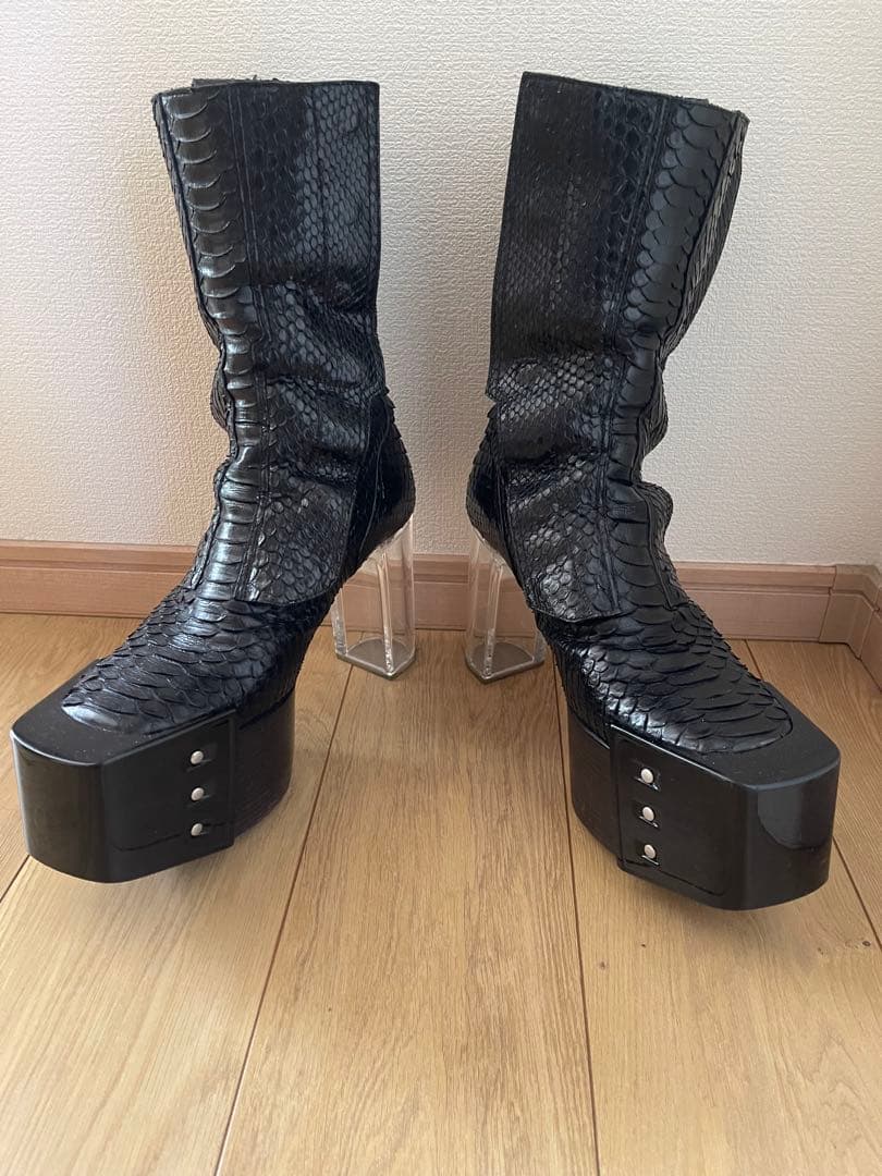 靴 Rick Owens fogpocket beveled platform