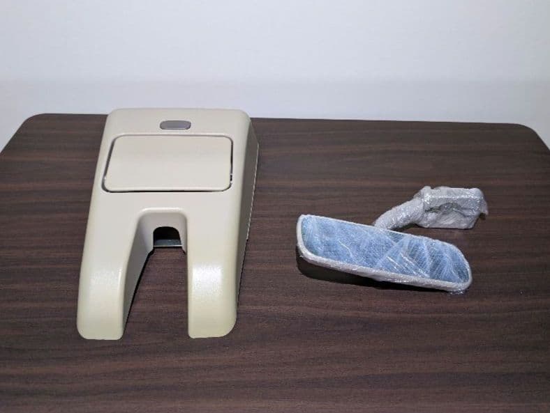 スバル R1 純正 オーバーヘッドポケット インナーブルーミラー