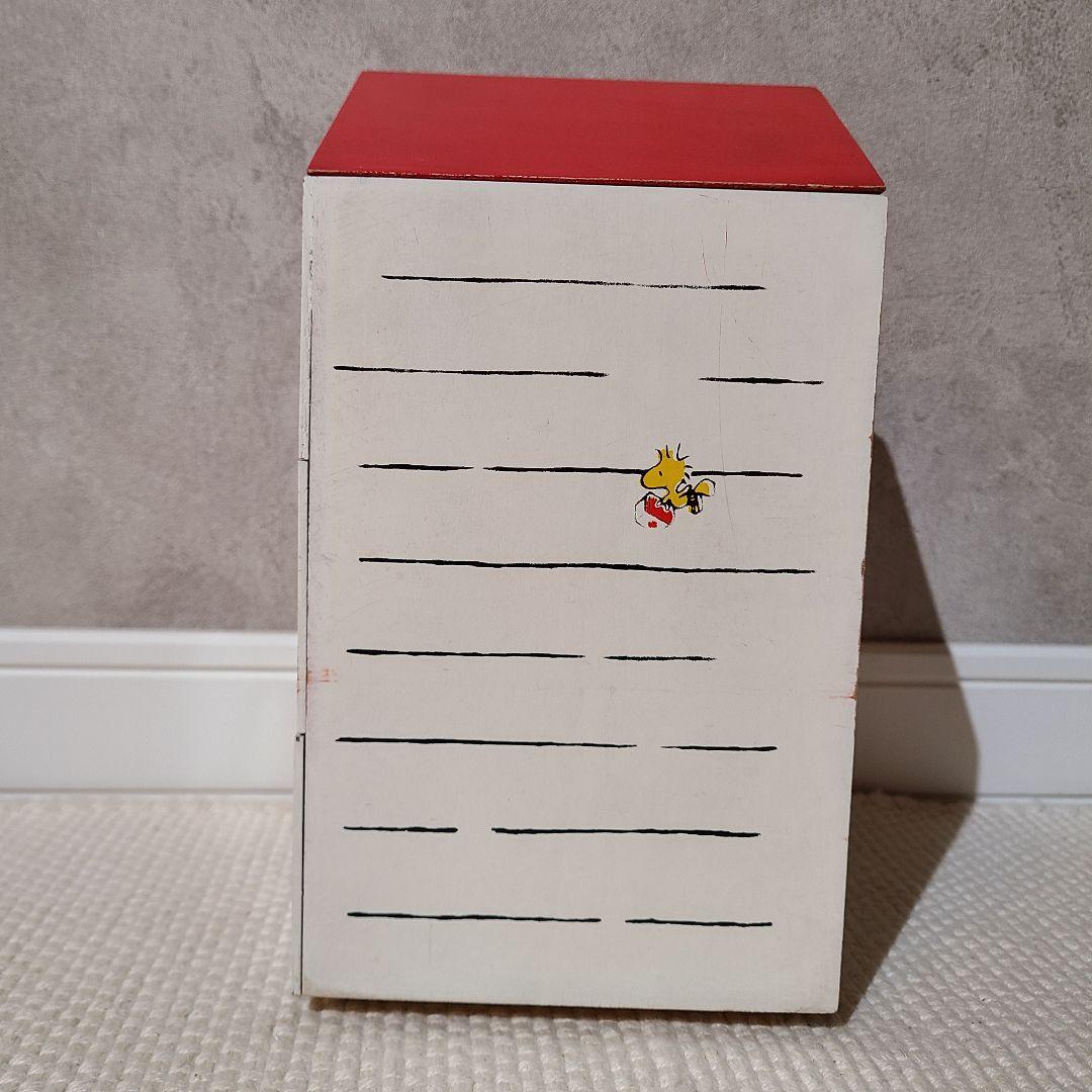 ピーナッツ　スヌーピー　薬箱　救急箱　小物入れ　引き出し　レトロ