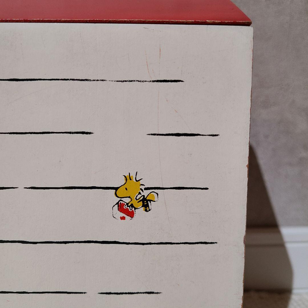 ピーナッツ　スヌーピー　薬箱　救急箱　小物入れ　引き出し　レトロ