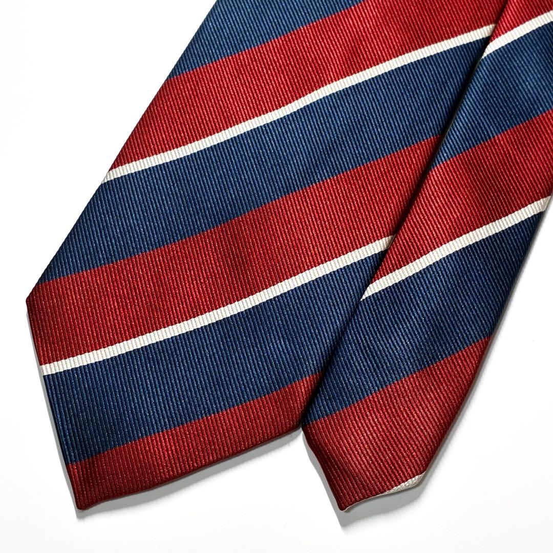 3914 ブルックスブラザーズメーカーズ ネクタイ レジメンタル