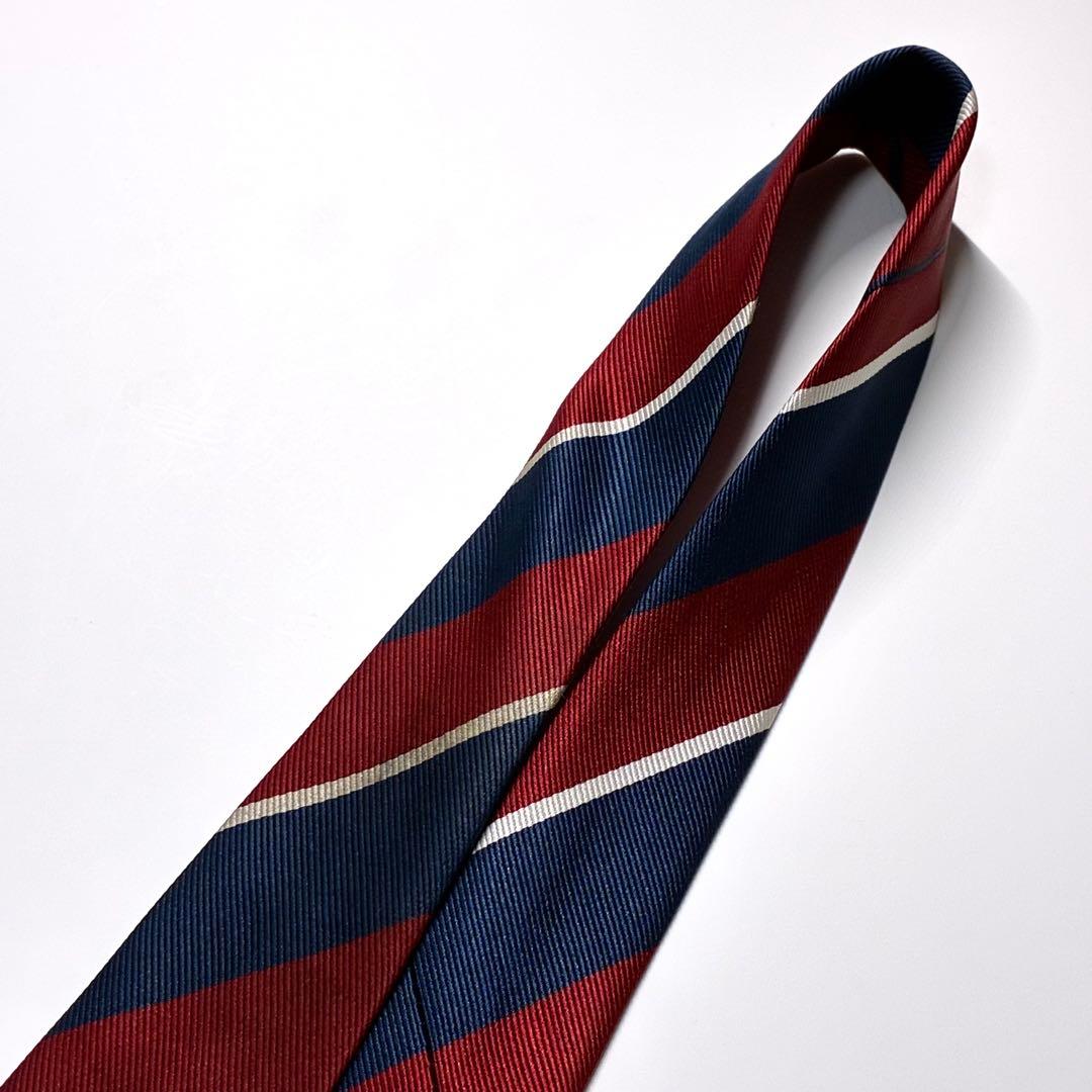 3914 ブルックスブラザーズメーカーズ ネクタイ レジメンタル